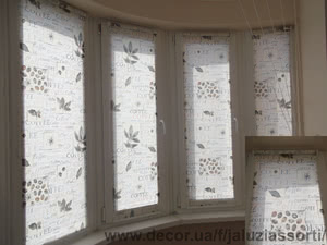 Тканевые роллеты &mdash; Жалюзи ассорти